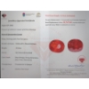 Image 2 : 10.26 ct Certified Red Garnet gemstone Pair ($9,747 Appraisal)