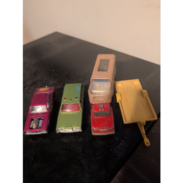 Vintage Matchbox Die Cast Toy Vehicles Produced By Lesney Products 5"Long