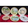 Image 1 : Set of 5 Collector Plates and Clock