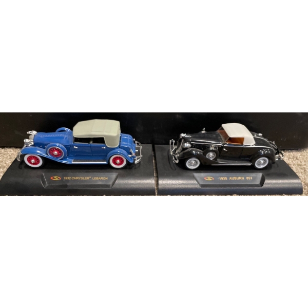 1932 Chrysler Lebaron, 1935 Auburn 851 Model 