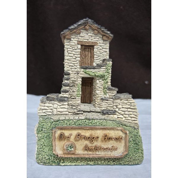 Hand Carving 'Old Bridge House Ambleside' By Malcolm Cooper 