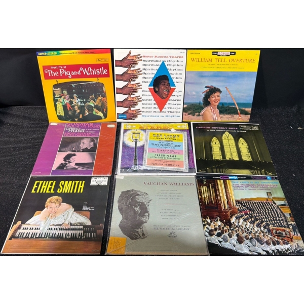 Collection of Classical & Gospel Records
