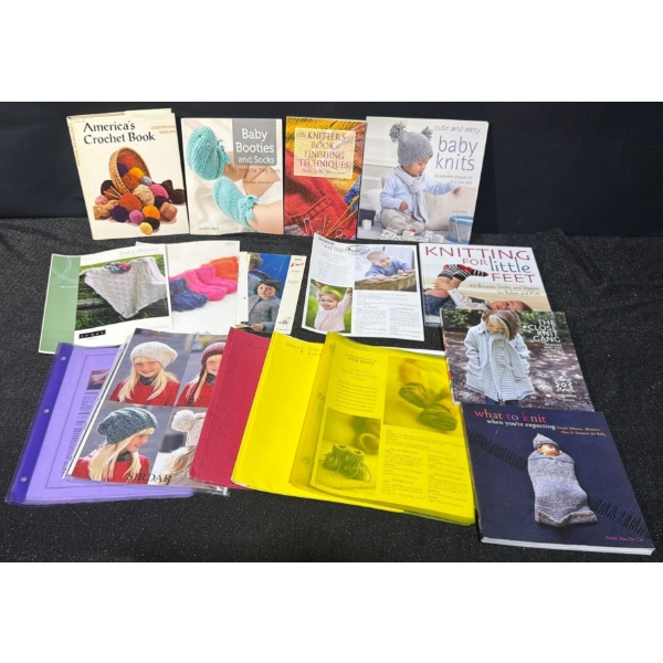 Knitting and Crochet Books
