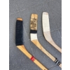 Image 3 : Three Wooden Hockey Sticks by CCM, Canadien, and Others