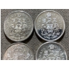 Image 2 : Canadian 50-cent Pieces 11.66 g Silver (.800)