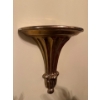 Image 1 : Brass Wall Shelf 9", Cast Iron Bell