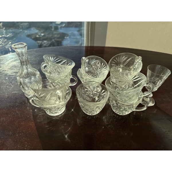 Crystal Cup Collection - Punch Mugs & Stemware 