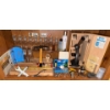 Image 1 : Studio Microscope Set w/All The Fixings & Tools++ Slides, Test Tubes & More