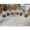 Image 2 : Set of Six Glasses in Metal holders, Shot Glasses.