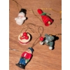 Image 5 : Handmade Holiday Miniatures - Decorative Wood Ornaments & More 0.5"Tall 