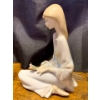 Image 3 : LLADRO Porcelain 'Lady Picking Flowers' 6T