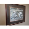 Image 1 : Blaeu Wall Map 30 X 26, Framed Under Glass