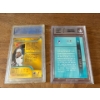 Image 2 : Graded Hockey Cards - Scott Nichol (Grade 9) w/ Levente Szuper (Grade 9) 