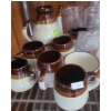 Image 7 : Contents of Shelf: Nostalgia Electrics Cotton Candy Machine, The Rock Pots, Glassware and More!