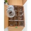 Image 5 : multiple boxes of hurricane shades, glass, hurricane shades, milk, jugs, LED gardening lamps and mis