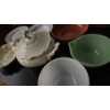 Image 4 : Dishware Lot With Ich Dien Plate and Soup Bowl, Covered Tureen, Bowls