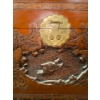 Image 2 : Gorgeous Hand Carved Chinese Camphor Wood Chest 40x20x21 Trunk 