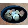 Image 7 : Unique Coin Bank w/ Pewter Trinket Box (& Contents) w/ Fossil Rock 
