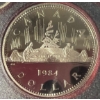 Image 2 : 1984 Canadian Specimen Set With 50% Silver Dollar 23.33 Grams