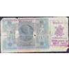 Image 2 : 1929 10 Reichsmark Banknote Stamped Waffen SS