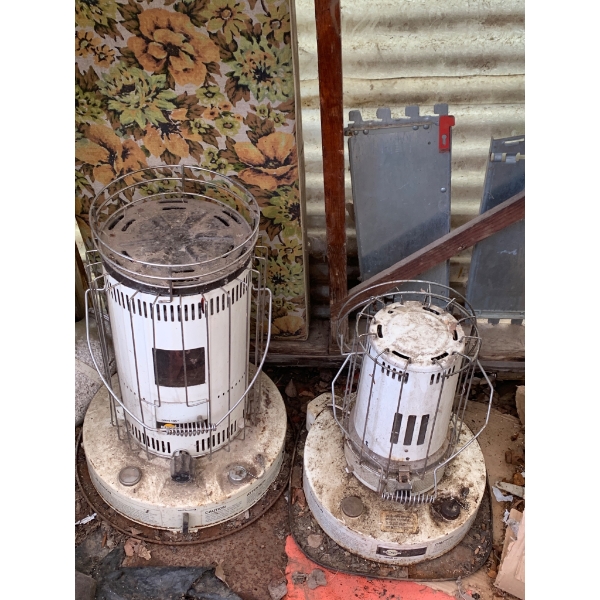 Two Kero-Sun Omni 105 Kerosene Heaters in Used Condition