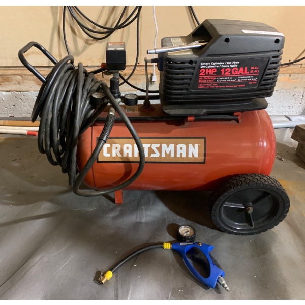 Craftsman Model 919.727130 2HP 12-Gallon Air Compressor