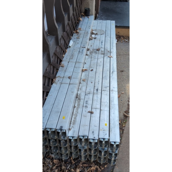 Kinedyne Support Beams - Total of 27, FE8066-3 w/ ~50 Wall Anchors 