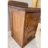 Image 2 : Antique Oak White Clad Ice Box 16x14x22