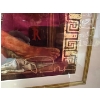 Image 4 : Thomasz Rut titled AENEIA In color on woven paper, hand embellished with 24 karat gold leaf signed 
