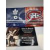 Image 1 : NHL Canadian Hockey Coin Sets - Montreal, Toronto, Team Canada 