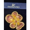 Image 2 : Swarovski Butterfly Brooch and Necklace Set in Original Boxes