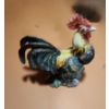 Image 2 : Rooster Resin Statue with Sunflowers on Base 24 T,  12 L, 12 W