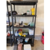 Image 1 : Plastic Shelving & Contents 35 x 17 x 71 Screws Fluids 