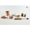 Image 1 : Collection Of Vintage Copper And Brass Decorative Items
