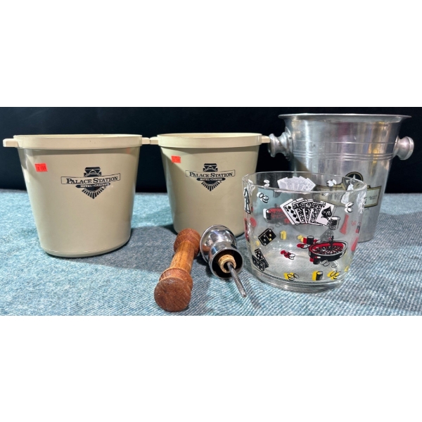 Collection of Buckets & Supplies