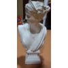 Image 1 : Woman Plaster Bust Statue 22 T, 6 L, 6 W