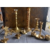Image 1 : Brass Decor Candlesticks & More Decor tallest 12"tall