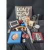 Image 1 : Home decor lot with Mothers Day plate and more
