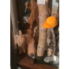 Image 9 : Decor in Cabinet: Music Box Raincoats 7 T, Crane 8 T, Figure in Orange Hat 9.5 and More!