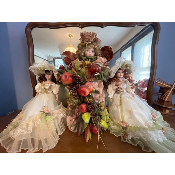 Collection of 3 dolls