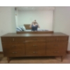 Image 1 : Kroehler Custom Crafted Nine Drawered Dresser w/mirror  66w x 19d x 60tall