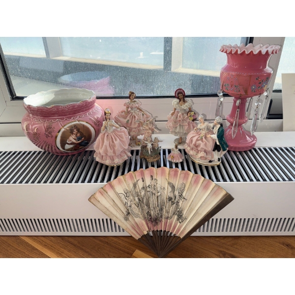 Pretty In Pink Antique Decor & Collectibles - Dresden & More 