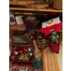 Image 4 : Awesome Winter Holiday Decor Hoard - Handmade Wooden hangables, Needlepoint, Ornaments & Much More	