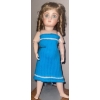 Image 2 : Antique Bisque Doll In Crochet Dress w/ Art Porcelain Boy Doll 18T