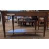 Image 1 : Ethan Allen Wooden Console Table With Demilune Design