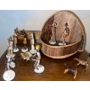 Image 1 : Hand Made African Nativity Scene 11T Corn Husks