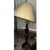 Image 3 : Two Free Standing Lamps w/African Home Decor Pieces Made From Wood