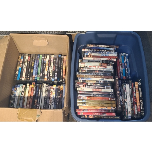 Large Assortment of Popular DVD Movie Titles: 300, 8 Mile, Gremlins and More!