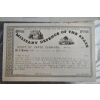 Image 3 : Antique 1885 $1,000 Bond For The Old Colony Railroad Company, Featuring 11 Vouchers. 