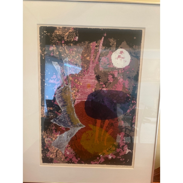 Jean-Pierre Beaudin "Varsole" serigraph 40/50, 17x24